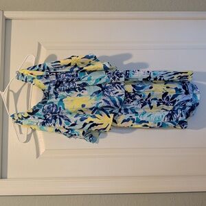 Floral Cold Shoulder Romper
